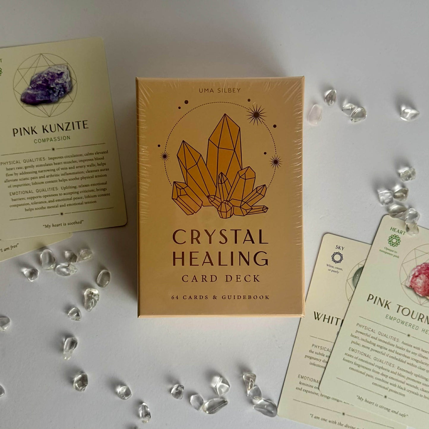 Crystal Healing Card Deck