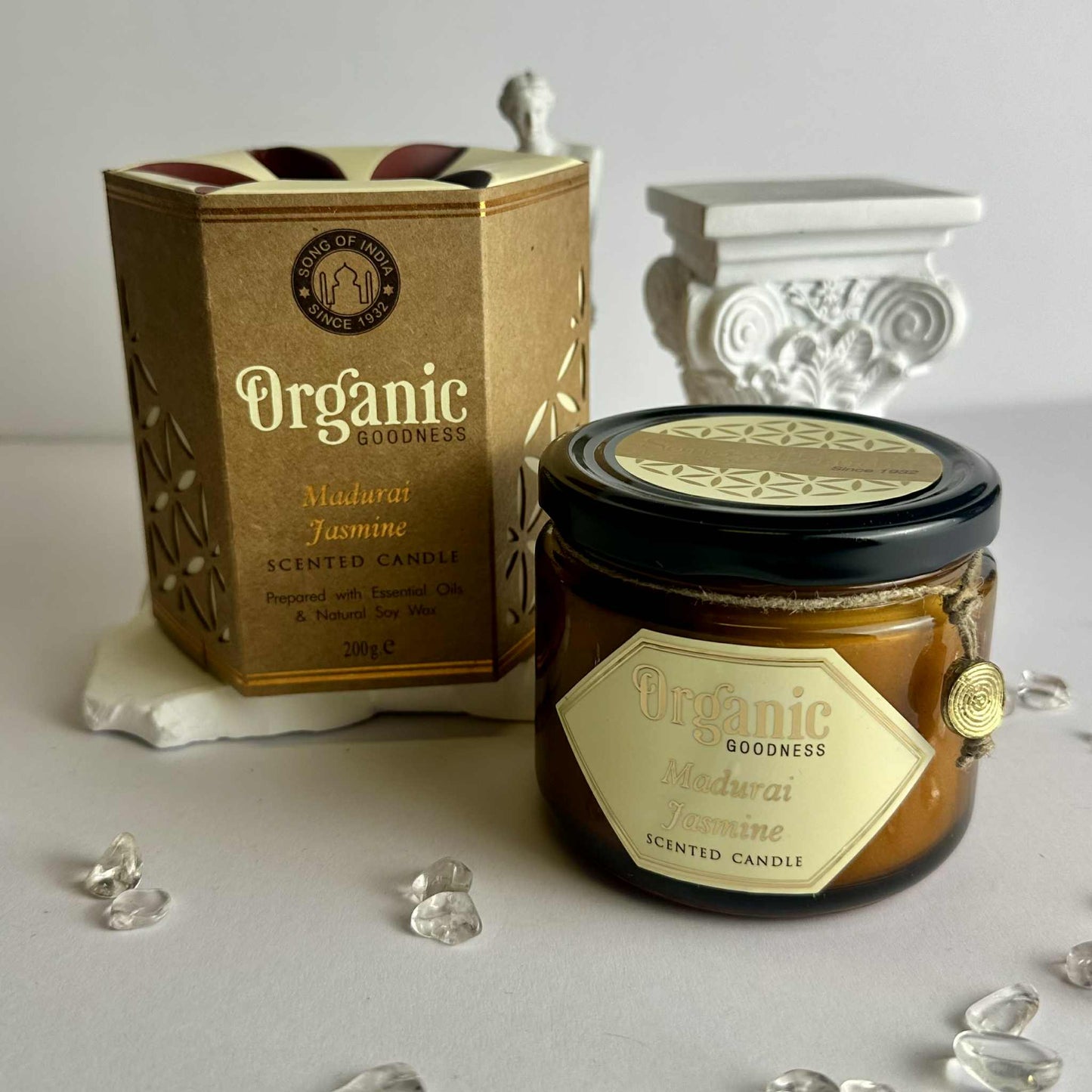 Song of India - Organic Soy Candle - Jasmine