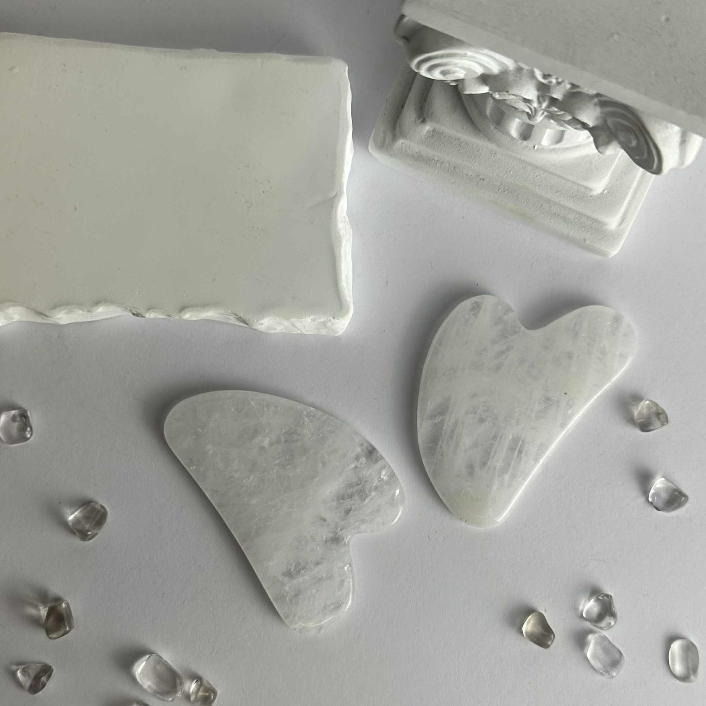 Gua Sha - Clear Quartz