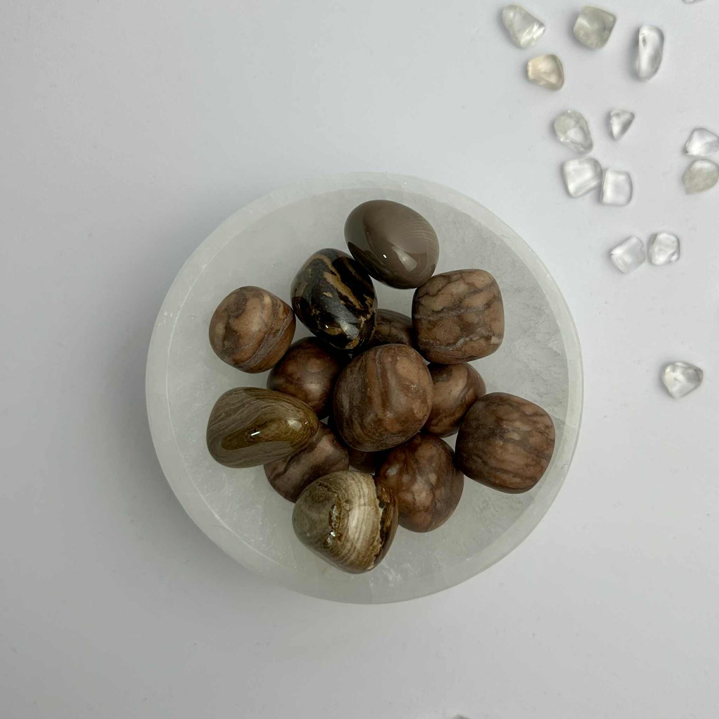 Tumble Stones - Chocolate Jasper
