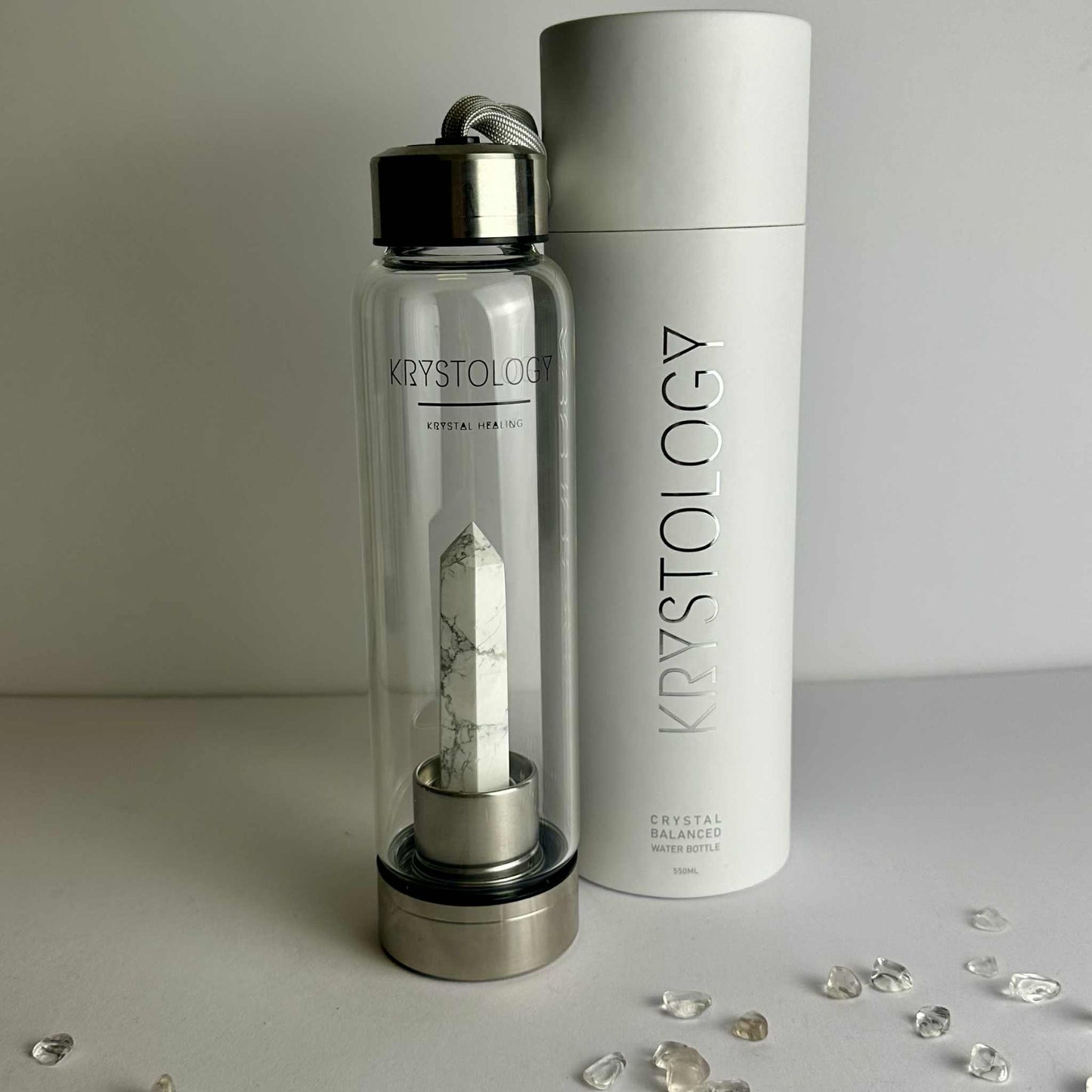 Crystal Drink Bottles - Howlite