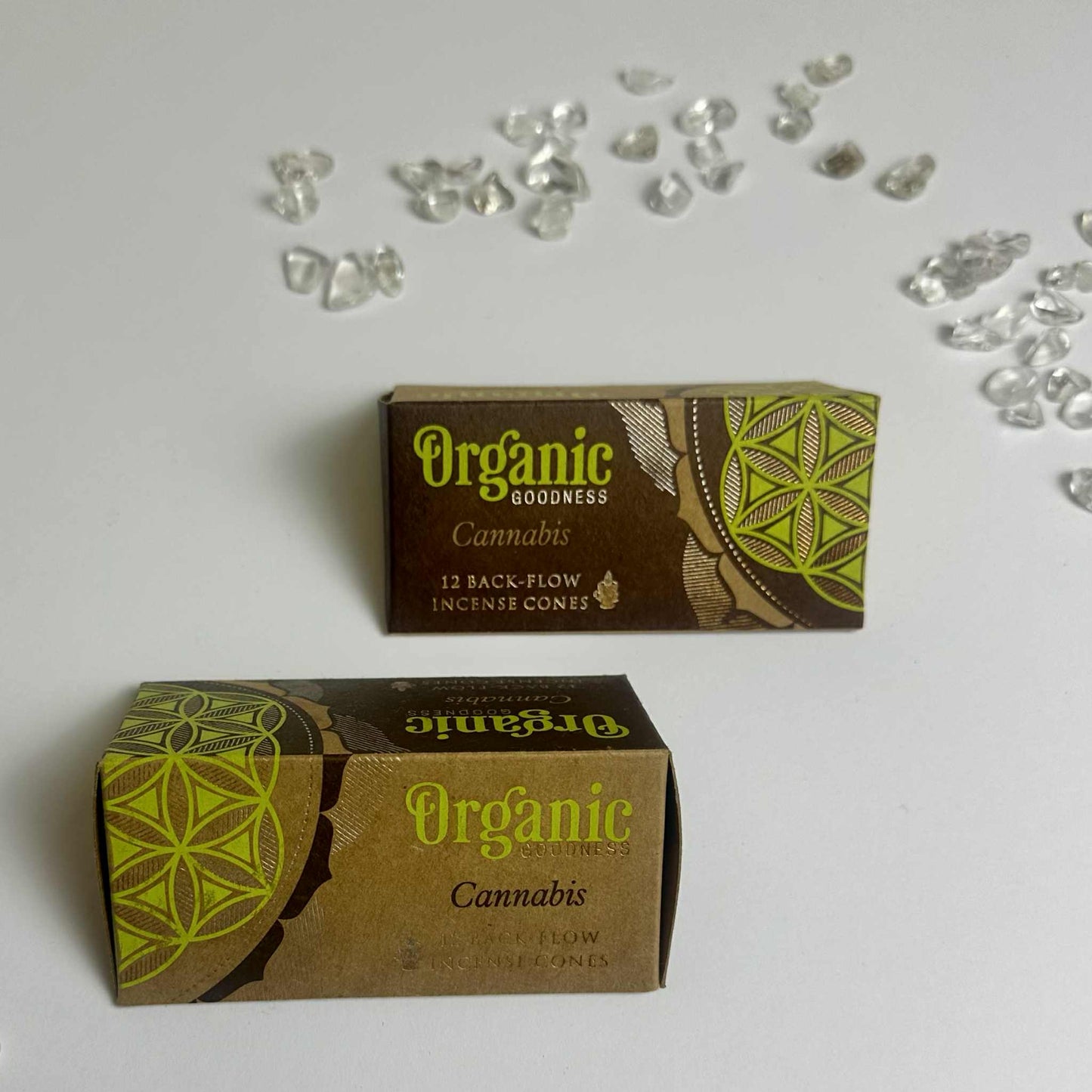 Incense Organic Goodness Cones - Cannabis