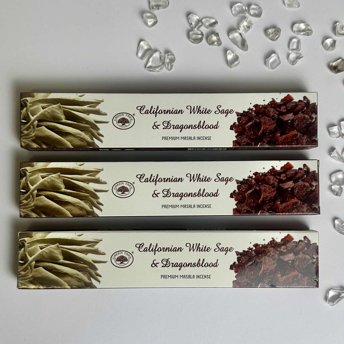 Incense Green Tree Californian White Sage & Dragonsblood