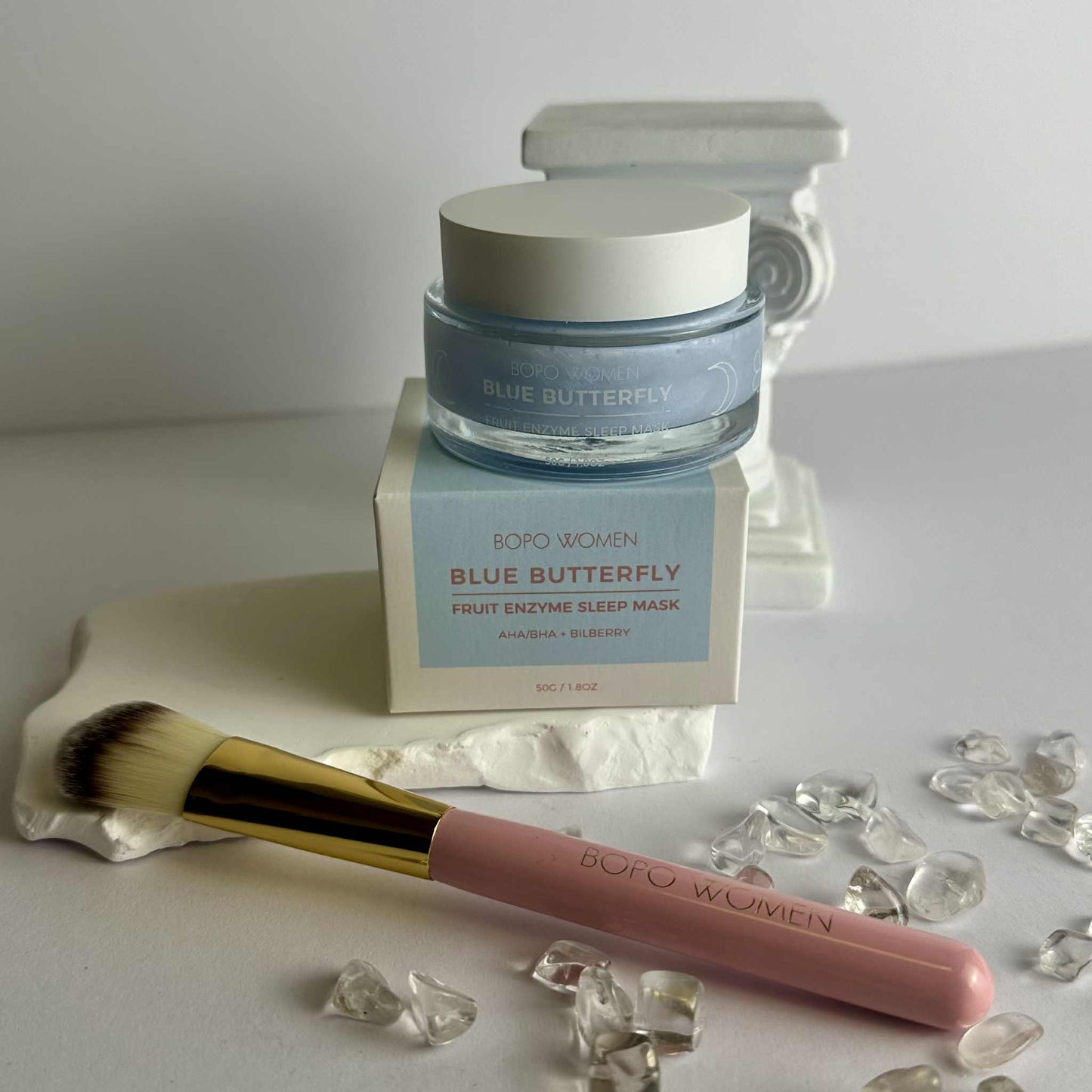 BOPO WOMEN - Blue Butterfly Sleep Mask