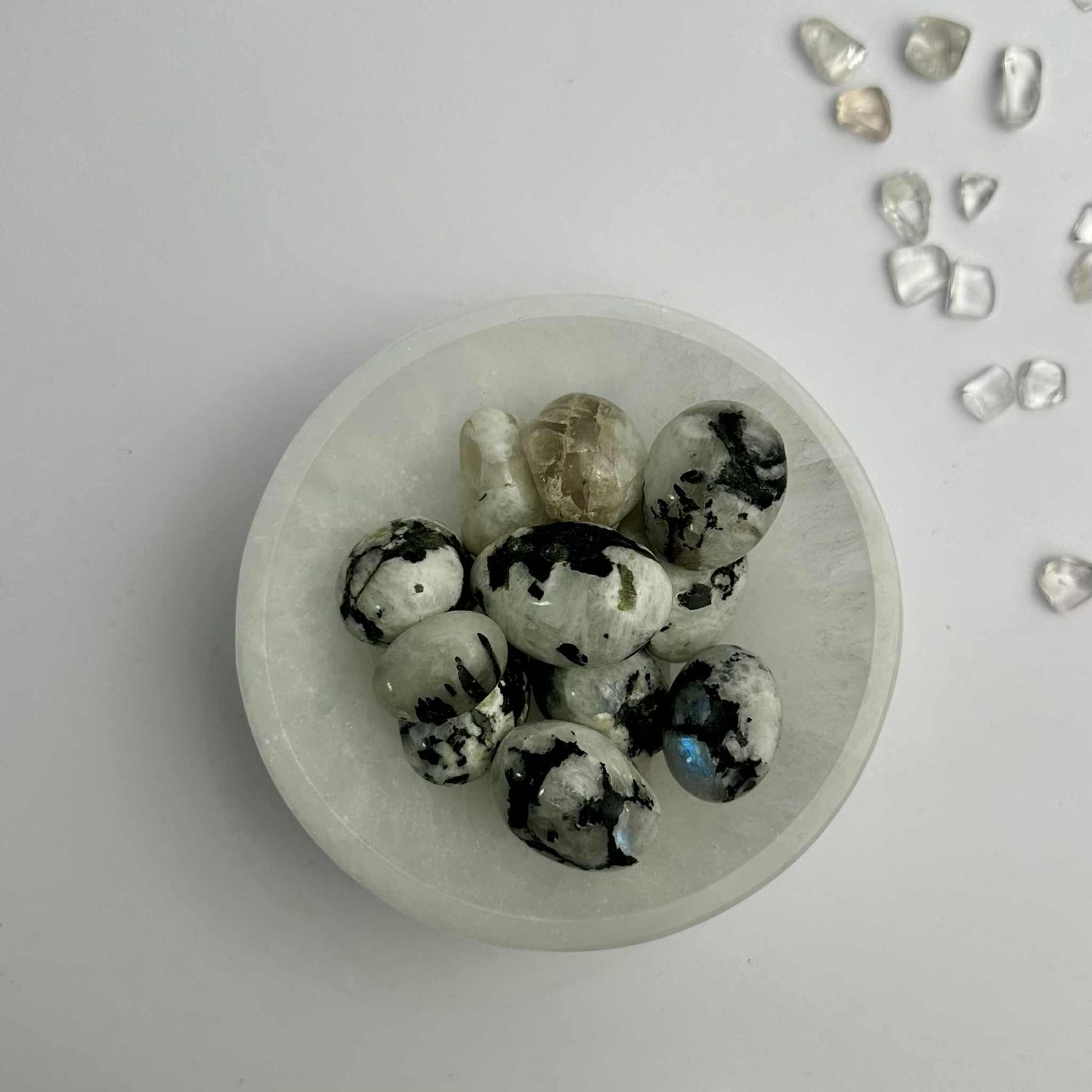 Tumble Stones - Rainbow Moonstone