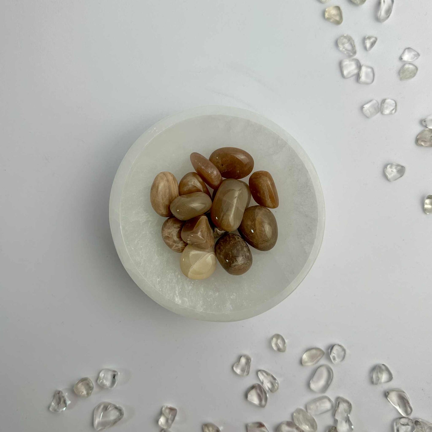 Tumble Stones - Peach Moonstone