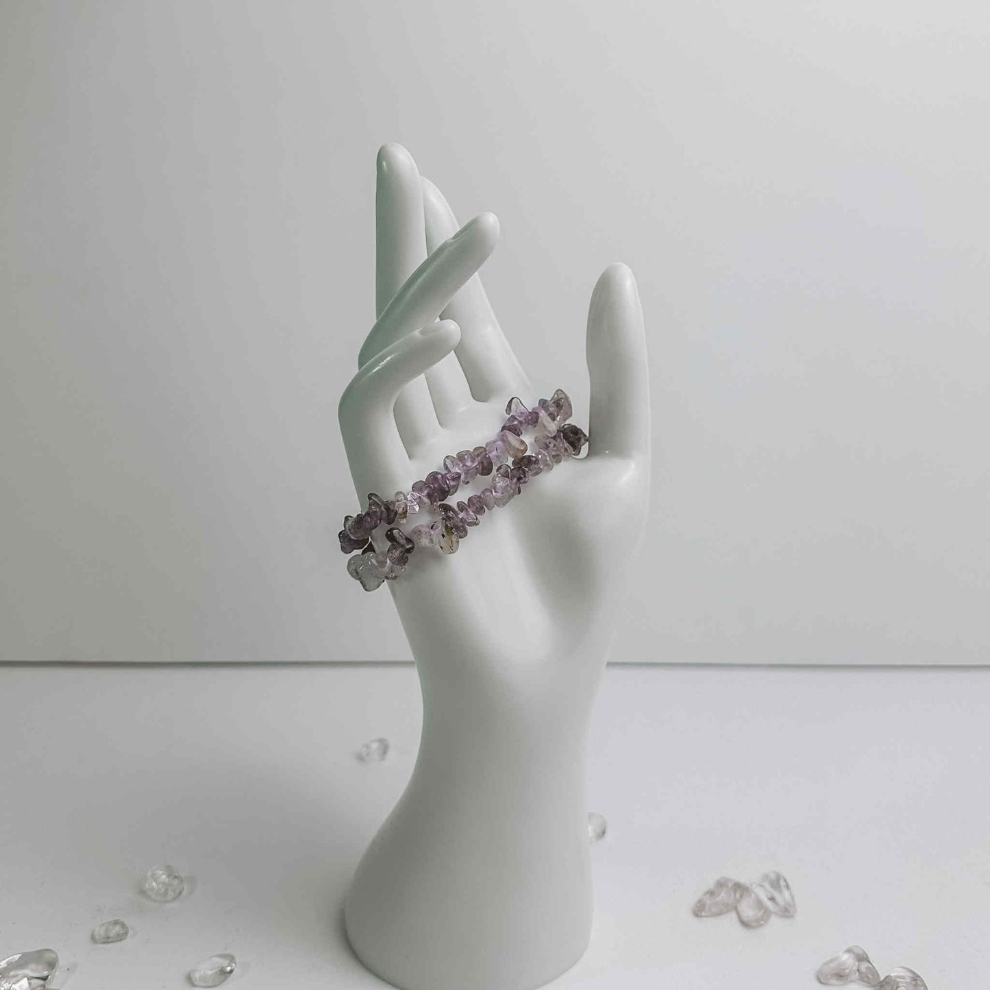 Crystal Chip Bracelet - Ametrine