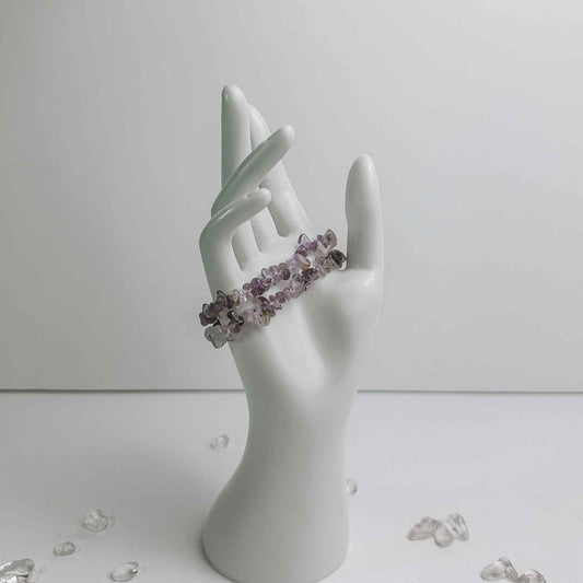 Crystal Chip Bracelet - Ametrine