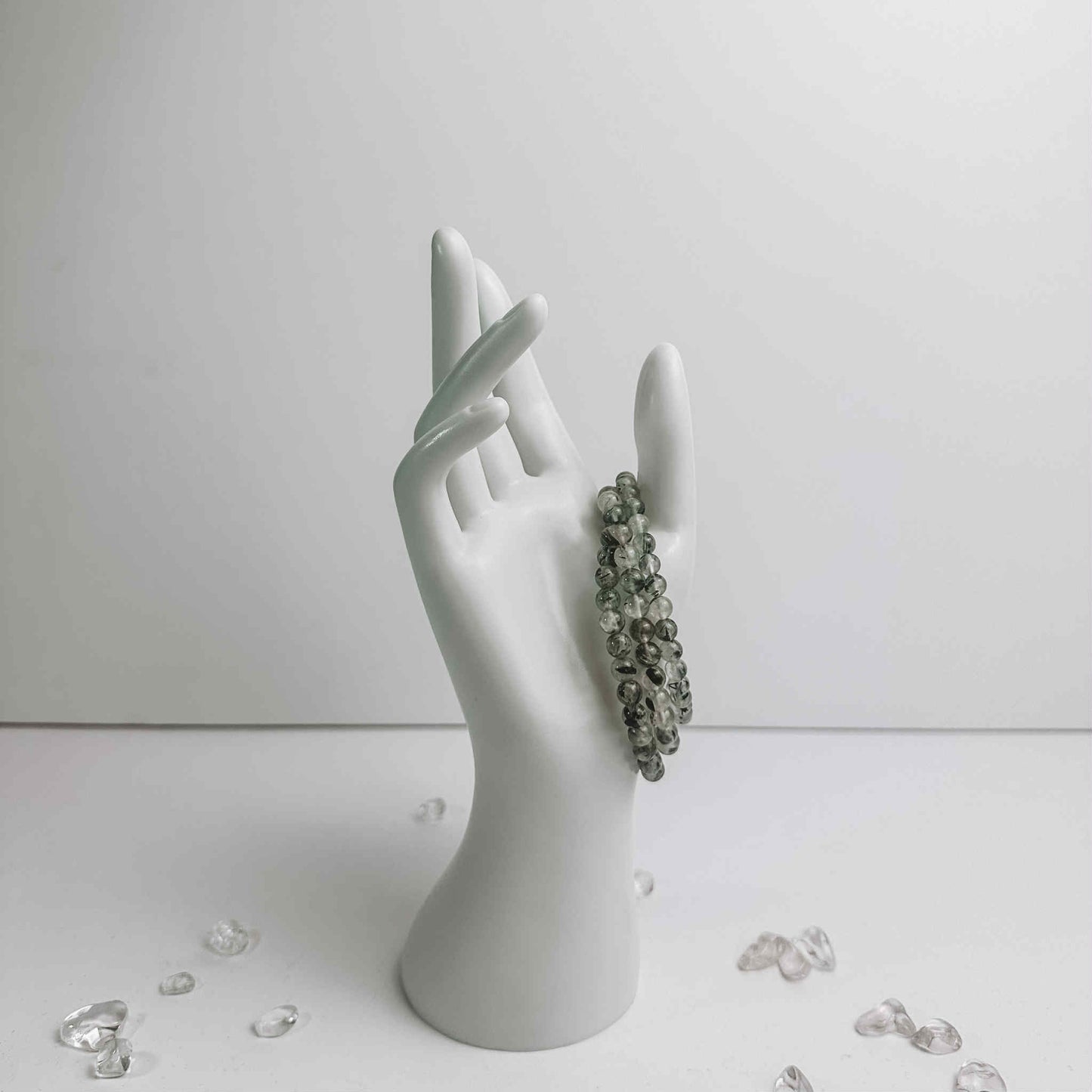 Bracelets - Epidote in Prehnite