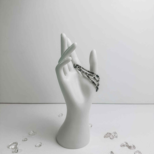 Bracelets - Tourmalinated quartz