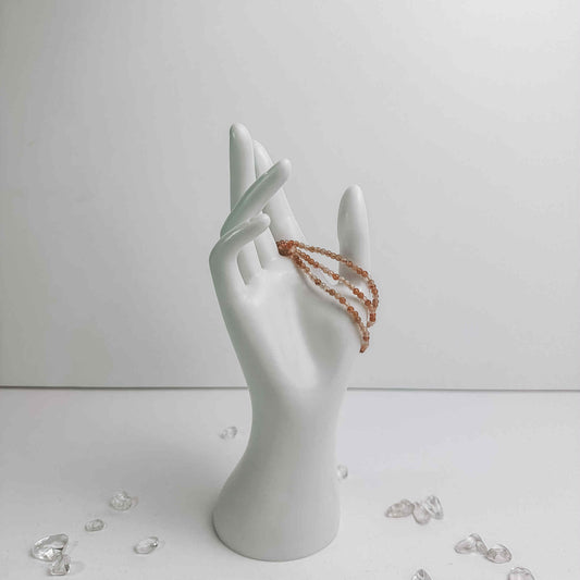 Facet Bracelet - Sunstone