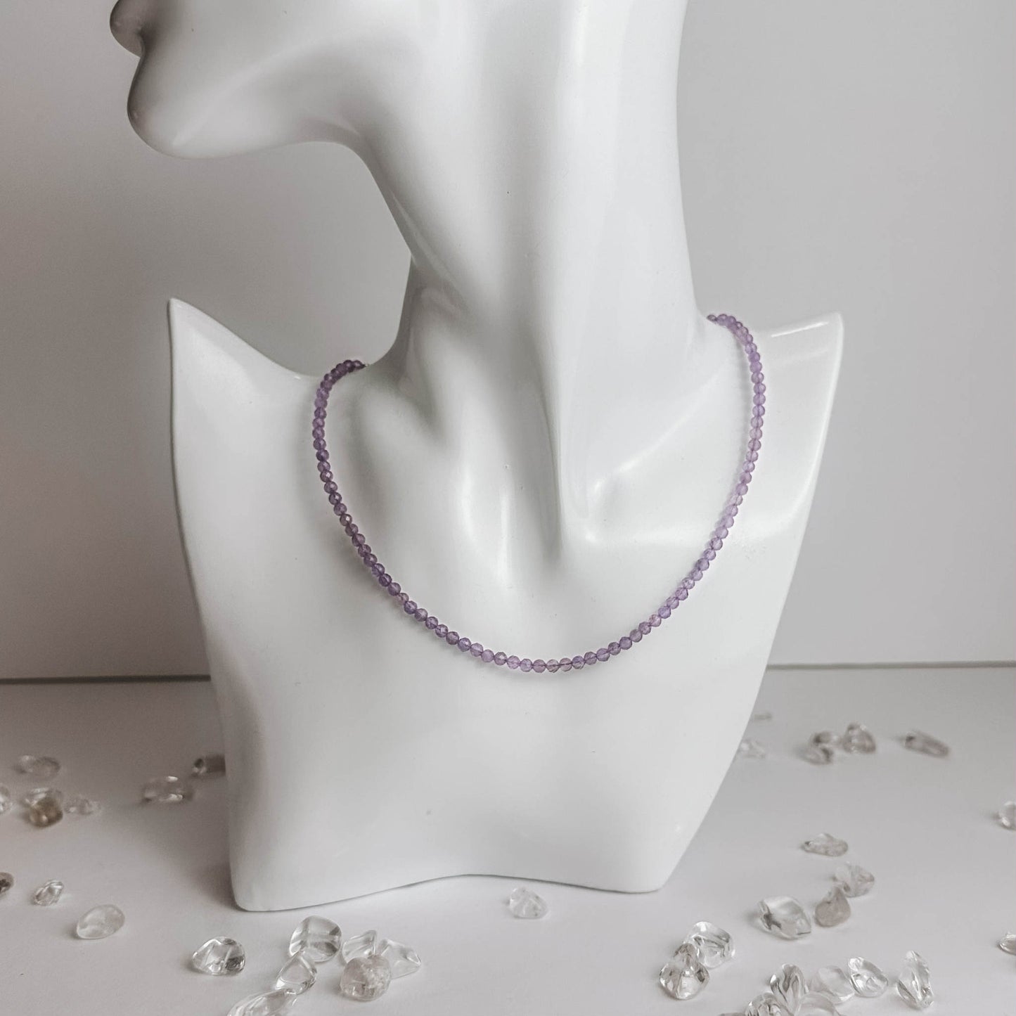 Facet Necklace - Amethyst