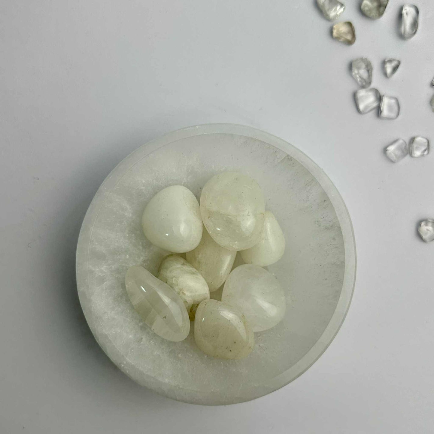Tumble Stones - Snow Quartz