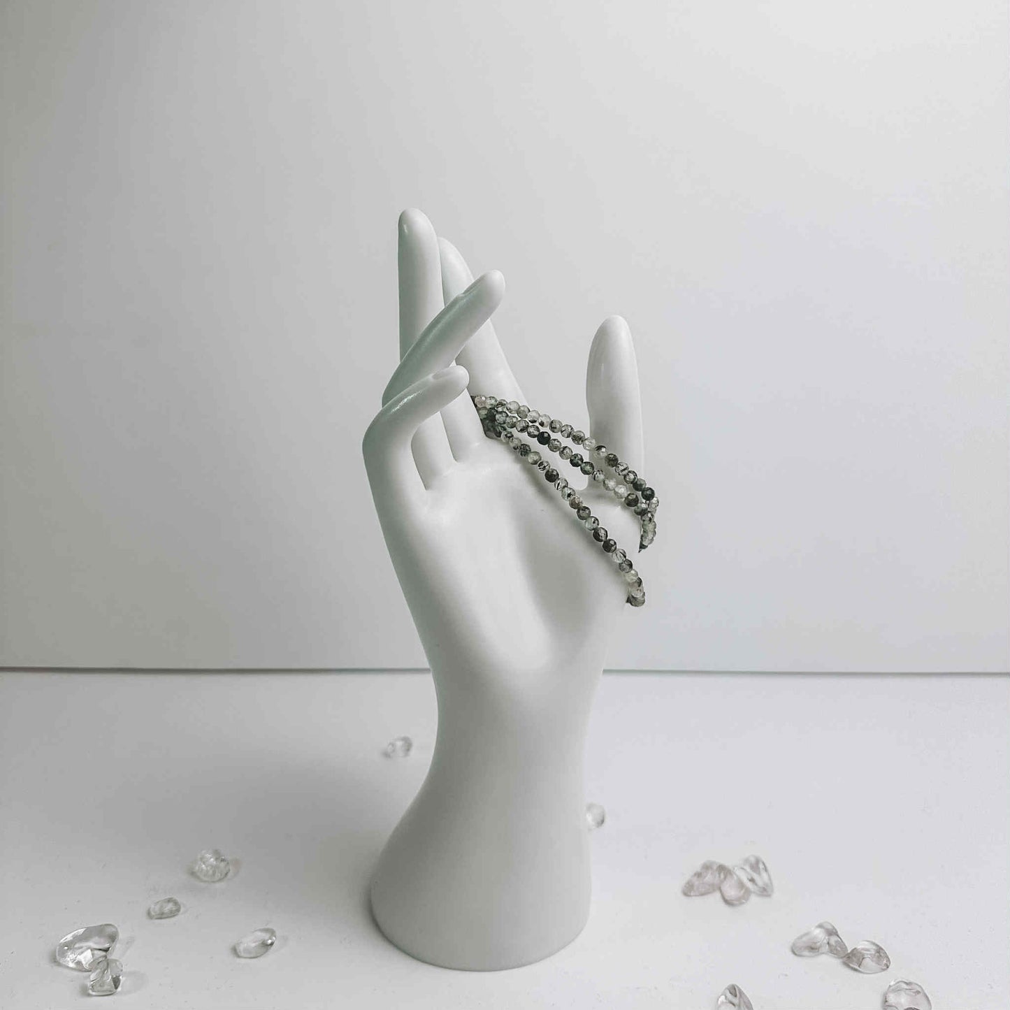 Facet Bracelet - Prehnite