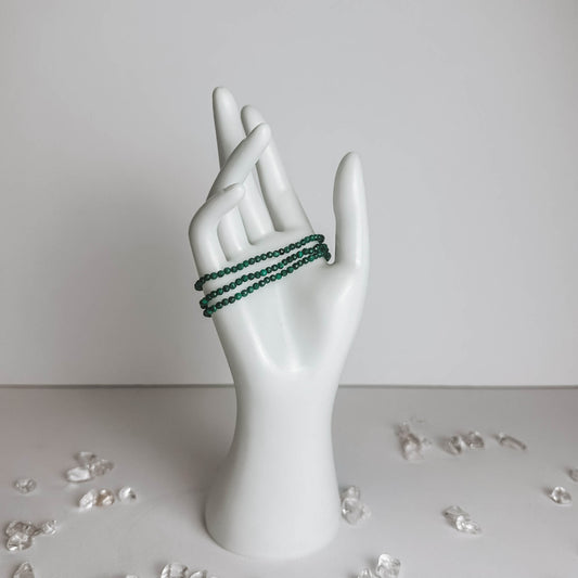 Facet Bracelet - Malachite