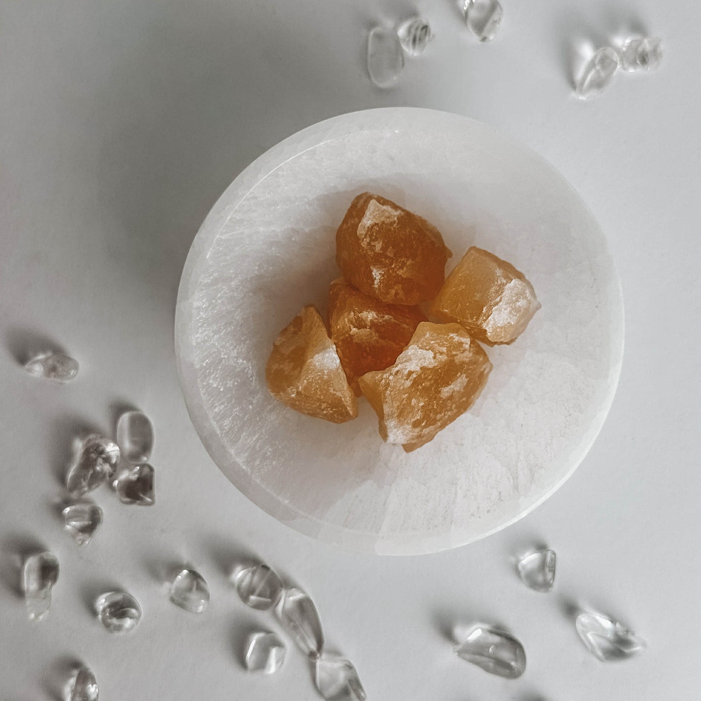 Raw - Orange Calcite