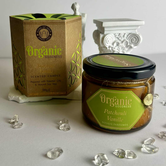 Song of India - Organic Soy Candle - Patchouli Vanilla
