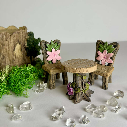 Fairy Garden Dining Set (3 pieces)