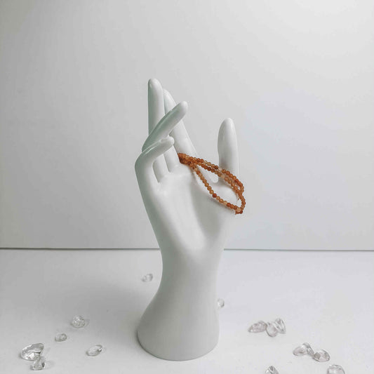 Facet Bracelet - Red Aventurine