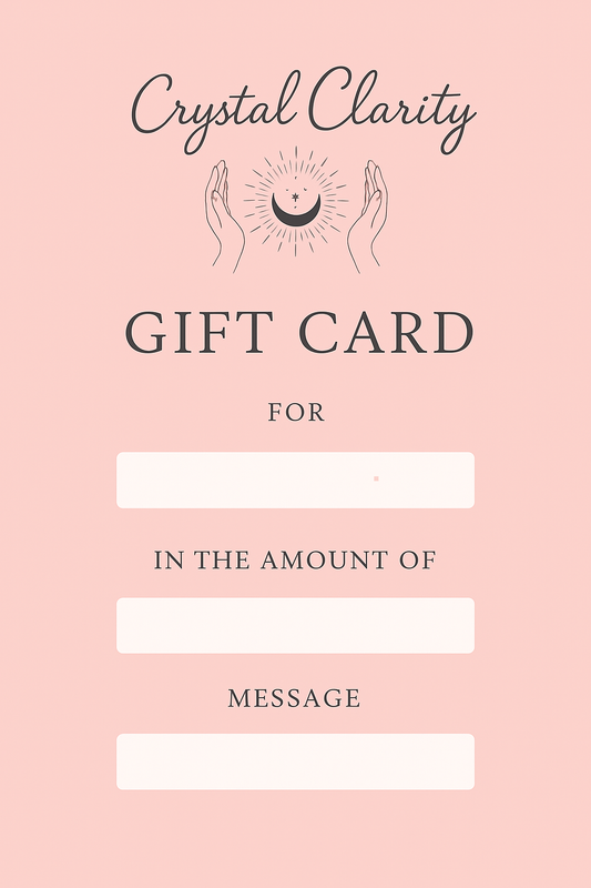 Crystal Clarity Gift Card