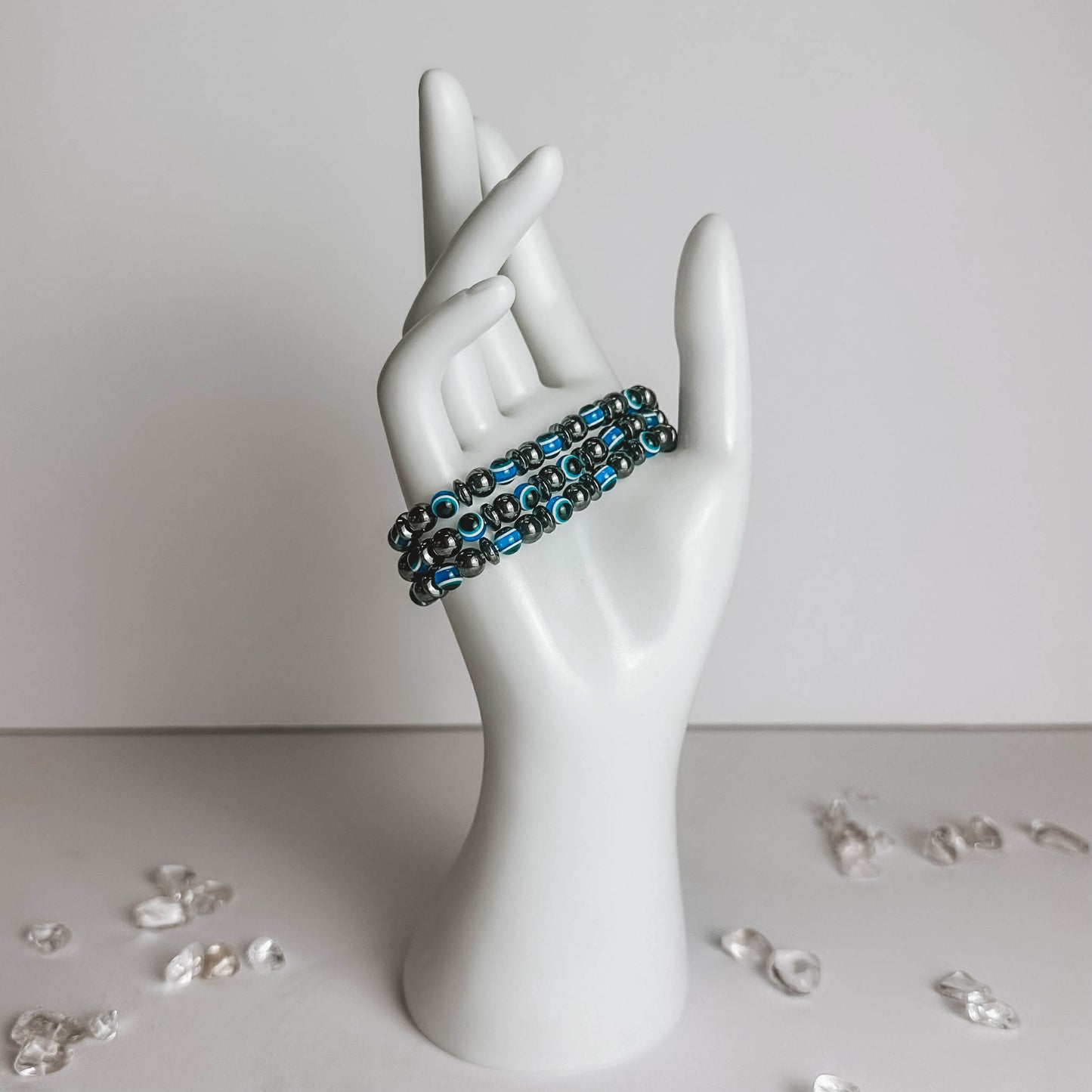 Bracelet - Evil Eye & Hematite