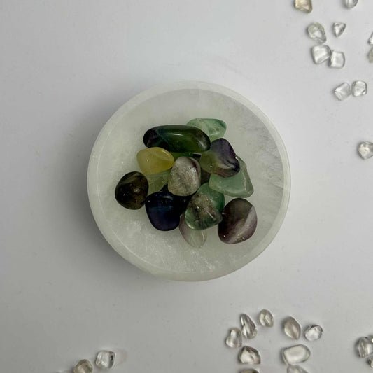 Tumble Stones - Rainbow Fluorite