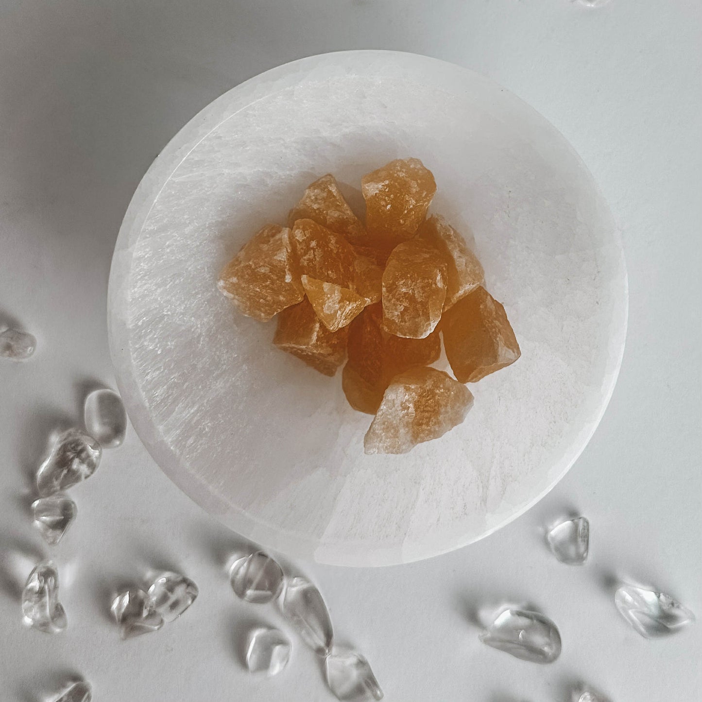 Raw - Orange Calcite Mini