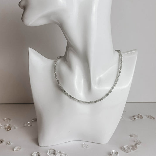 Facet Necklace - Labradorite