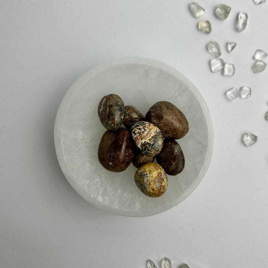 Tumble Stones - Leopard Skin Jasper