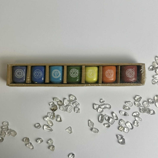 Chakra Ceramic Candle Holders