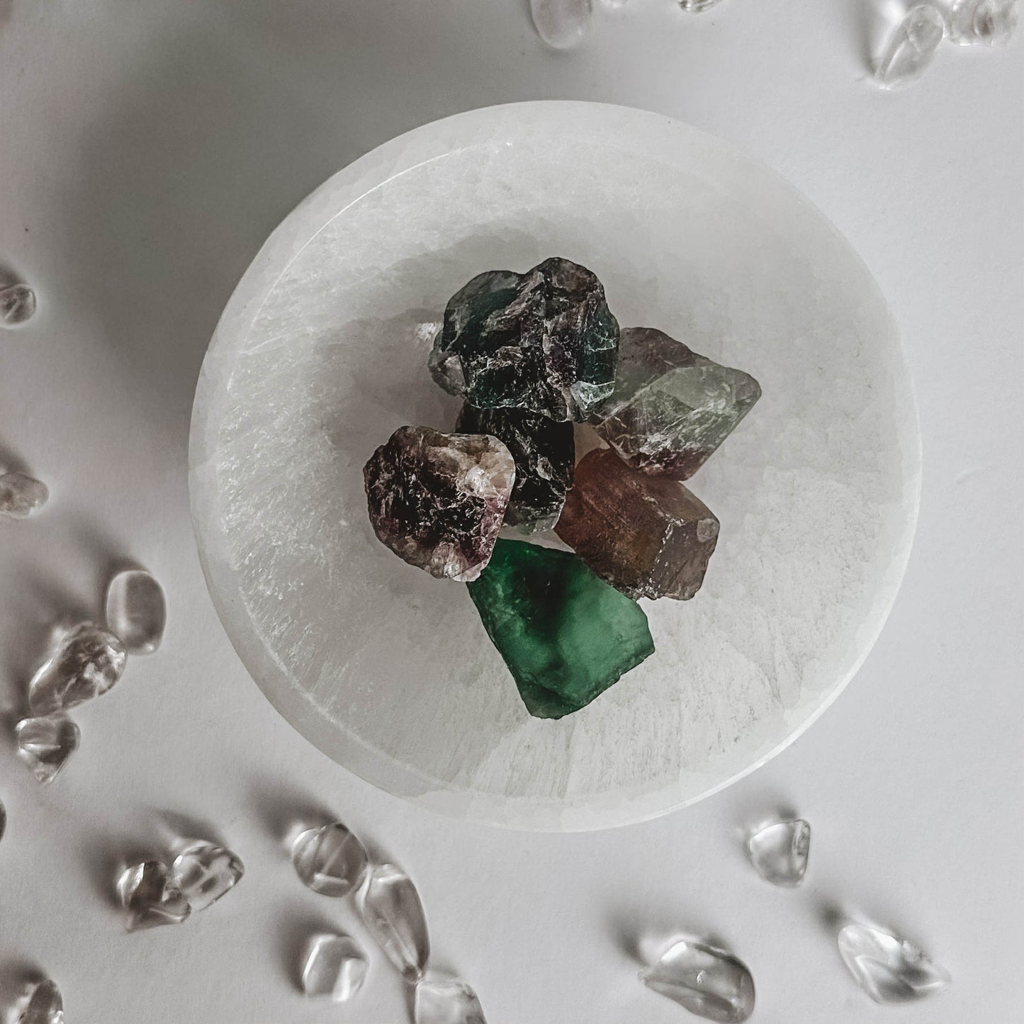 Raw - Rainbow Fluorite