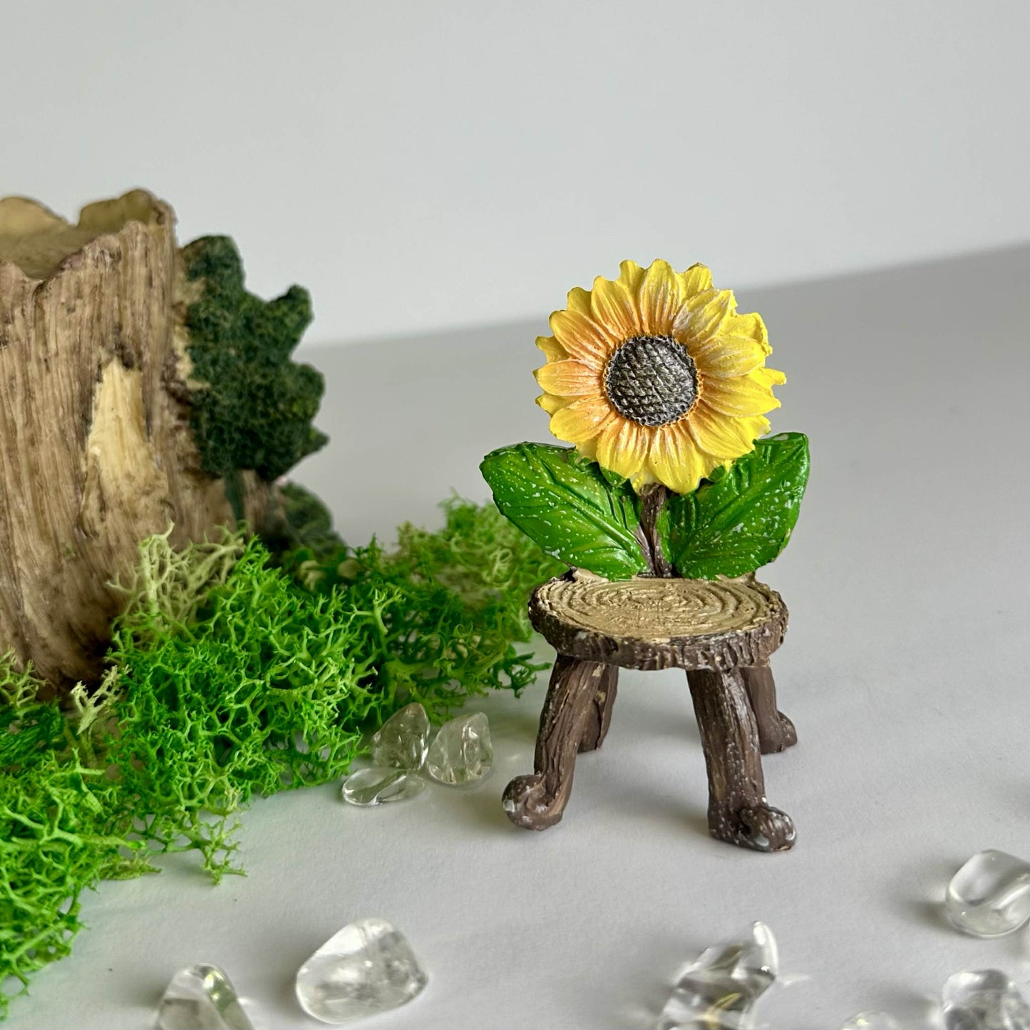 Fairy Garden Sunflower Chair
