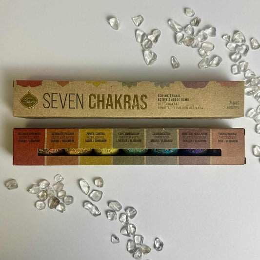 Seven Chakras Smudge Bombs