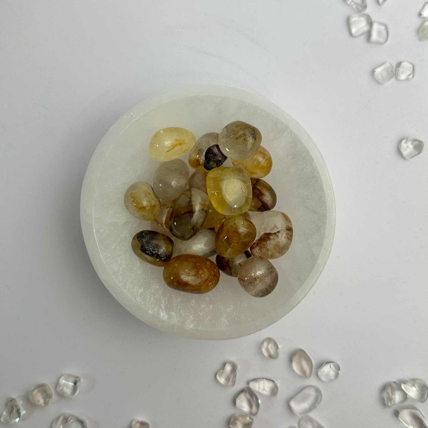 Tumble Stones - Golden Healer Quartz