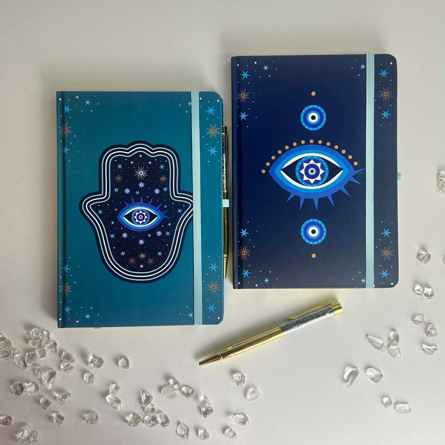 Hamsa & Evil Eye Journals