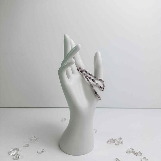 Facet Bracelet - Lepidolite